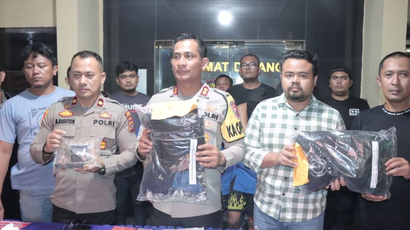 Polres Pelabuhan Belawan Tembak Komplotan Curanmor