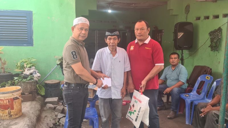 Warga Bilal Meninggal, Ketua Pewarta Melayat dan Berikan Bantuan