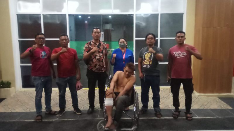 Polsek Percut Sei Tuan Tembak Pelaku Begal Resahkan Warga