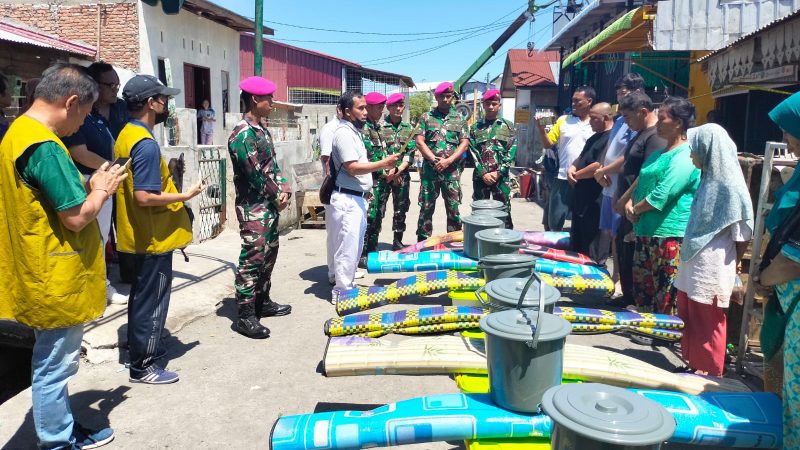 Ringankan Beban Korban Kebakaran Yonmarhanlan I Beraama Yayasan Budha Tzu Chi Salurkan Bantuan