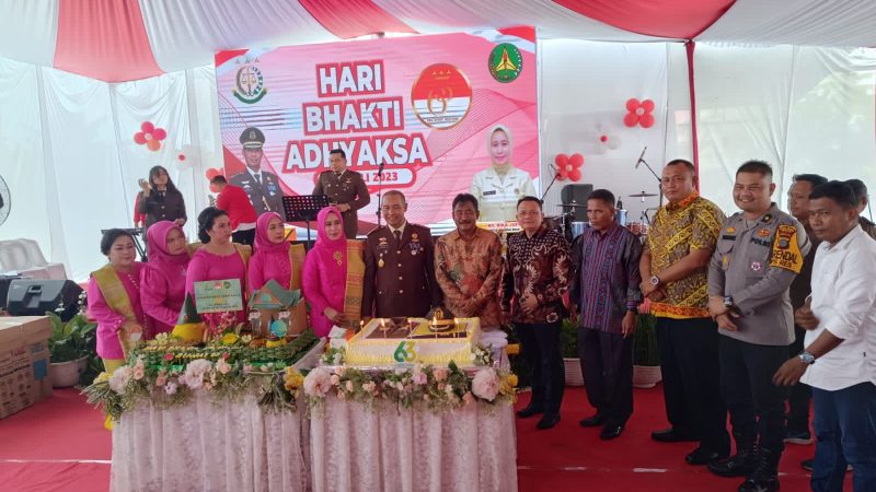 Kalapas Binjai Kanwil Kumham Sumut Hadiri Syukuran Hari Bakti Adhyaksa