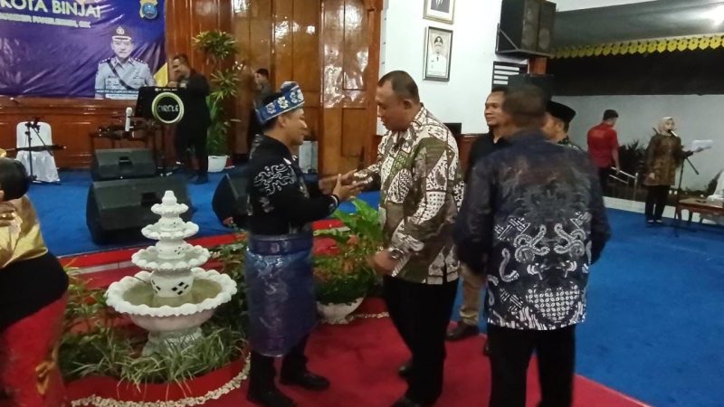 Kalapas Binjai Kanwil Kumham Sumut Hadiri Acara Malam Temu Sambut Kapolres Binjai