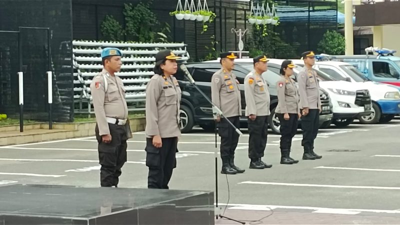 Kompol Riama Siahaan : Jaga Kesehatan, Kekompakan dan Keselamatan dalam Bertugas