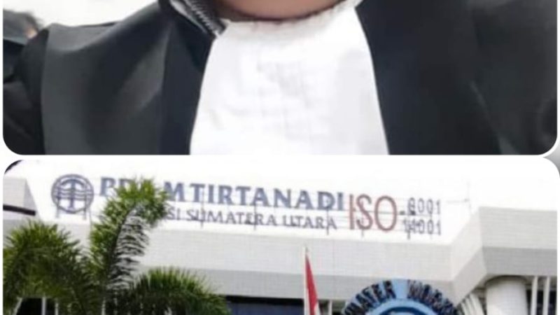 Kejati Sumut Ungkap Dana Penyertaan Modal Rp73 M di Perumda Tirtanadi, Riki Irawan SH MH : Uang Sebesar Itu Dipakai Untuk Apa.?