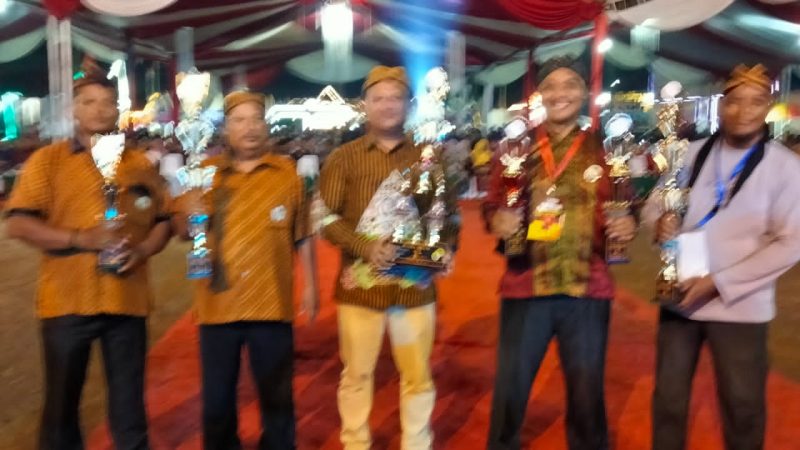 Ketua Pujakesuma Rianto S.H, M.A.P Terima Juara Umum Etnis Jawa di PSBD Asahan Ke V