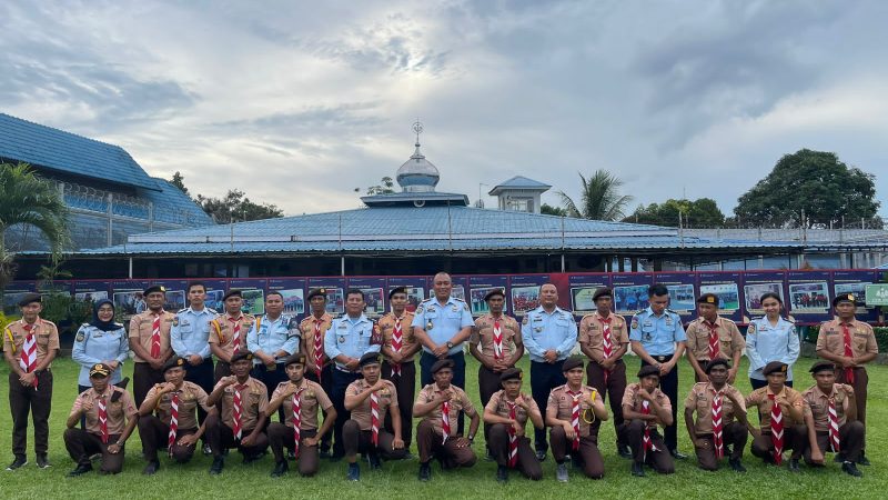 SDM Profesional Lapas Binjai Peringati Hari Pramuka ke 62