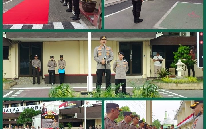 Kapolda Sumut Irjen Pol Agung Setya Gelar Kunjungan Kerja ke Polrestabes Medan