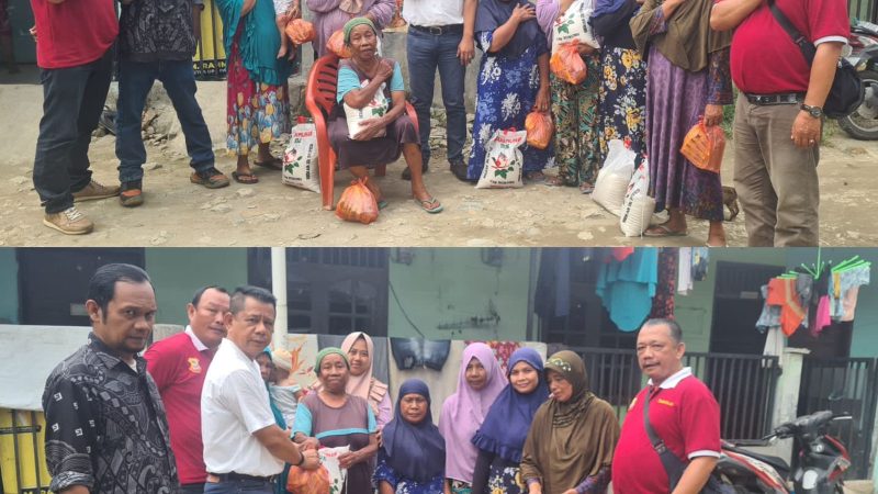 Jumat Barokah Pewarta, Bantu Kaum Duafa di Bandar Klippa
