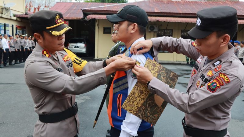 Kapolres Sibolga Pimpin Apel Gelar Pasukan Ops Zebra Toba 2023