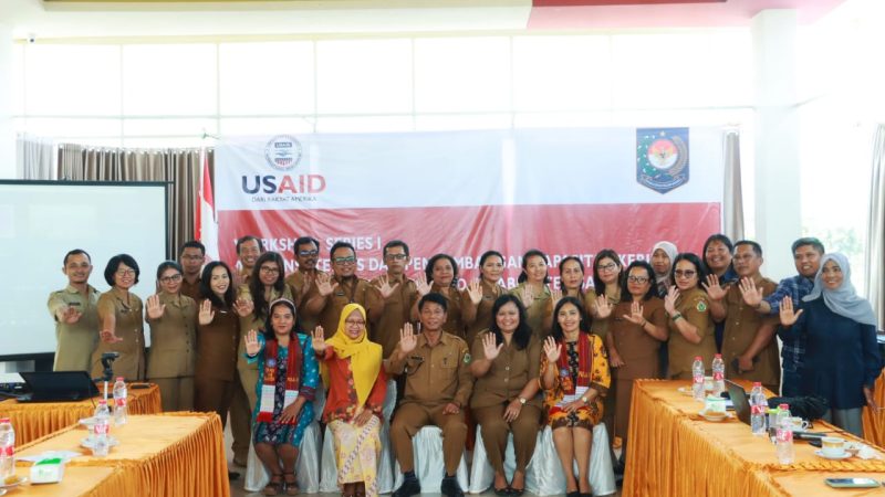 Pemkab Samosir bersama Usaid Erat Lakukan Asistensi Teknis Pengembangan Kapasitas, Kebijakan dan Kelembagaan TPPS