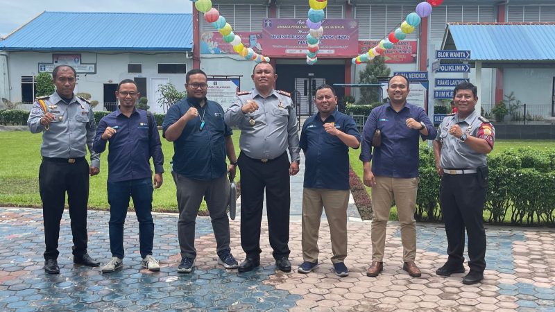 Kunjungan Manager PLN UP3 Disambut Kalapas Binjai