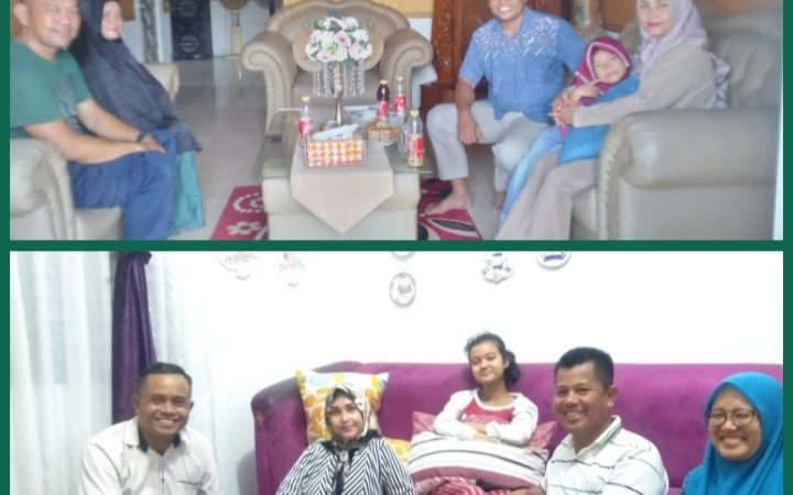 Manfaatkan Hari Libur Perwira Yonmarhanlan I Laksanakan Anjangsana 