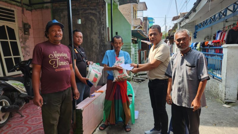 Jumat Barokah Ketua Pewarta Jenguk Sahabat Kecil Sakit