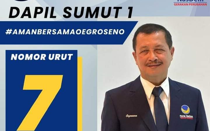 Kata DPW Nasdem Bali, Agus Dei Segu: Oegroseno Sosok Polisi Berkarakter, Tegas dan Sederhana