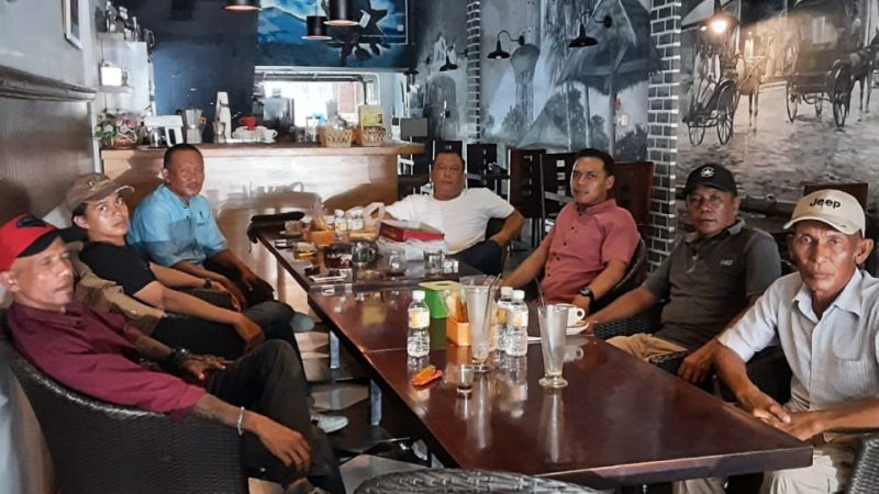 Pengurus Satgas GM FKPPI Sumut adakan Rapat Khusus di Atok Cafe di Ring Road