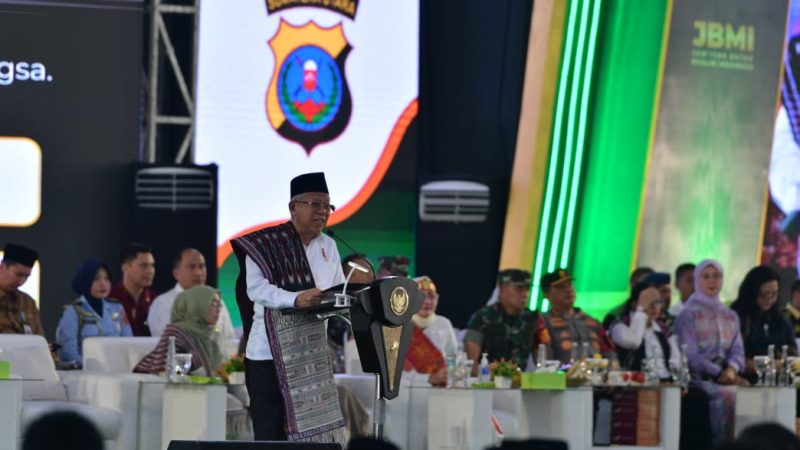 Kapolrestabes Medan Amankan Kunjungan Kerja Wakil Presiden Republik Indonesia