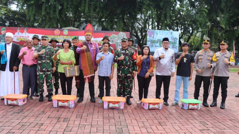 Kapolrestabes Medan Hadiri Penutupan TMMD ke-118 TA 2023 Kodim 0201/Medan