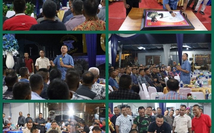 Penuh Kehangatan dan Kebersamaan Dankormar Makan Malam Bersama Prajurit