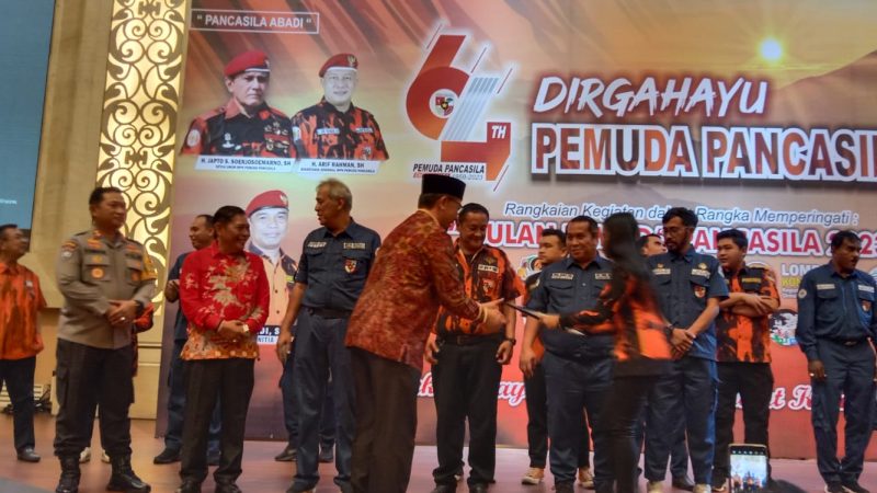 Polrestabes Medan Gelar Pengamanan HUT ke-64 Pemuda Pancasila