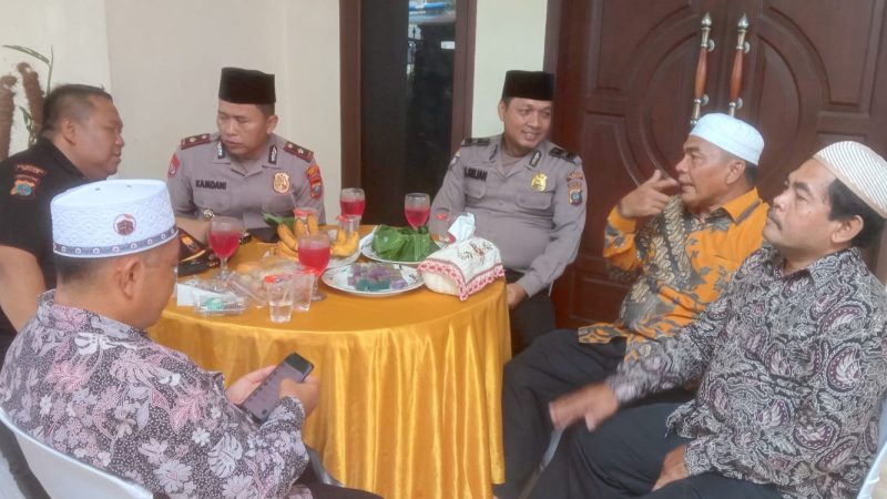 Cooling System Jelang Pemilu 2024, Polrestabes Medan Anjangsana ke Ketua LDII Sumut