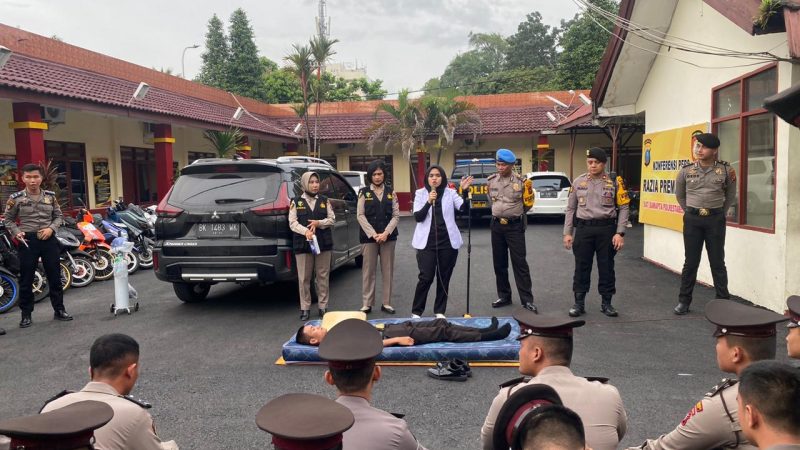 Sat Samapta Polrestabes Medan Gelar Latihan Bantuan Hidup Dasar