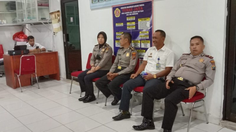 Cooling System Jelang Pemilu 2023, Polrestabes Medan Anjangsana ke Kadus di Deli Serdang