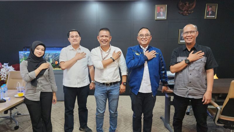 Lepas Kangen dan Rindu, Ketua Pewarta Silaturahmi dengan Wadir dan Kasubbagops Dittipidsiber Bareskrim Polri