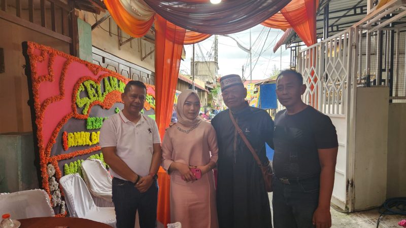 Ketua Pewarta Chairum Lubis SH Hadiri Syukuran Wisuda Anak Ketua PAC PP Medan Area