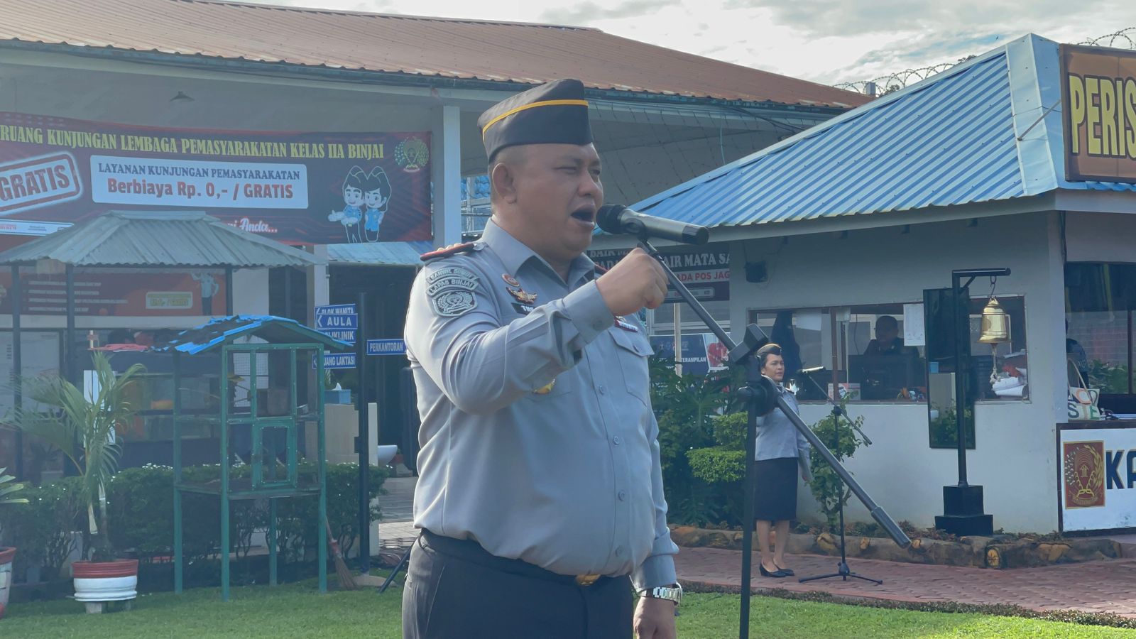 Kalapas Binjai Berikan Penguatan Tugas dan Fungsi Pada Apel Pagi Rutin