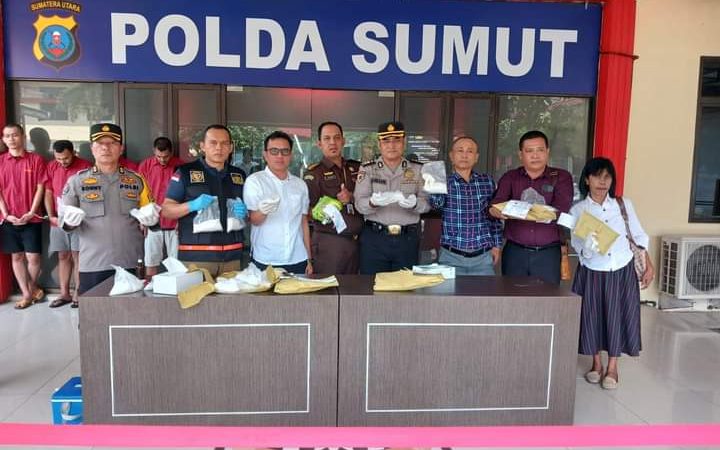 Polda Sumut Terus Lakukan Perburuan Jaringan Narkoba, Terbaru 2.112 Tersangka Ditangkap