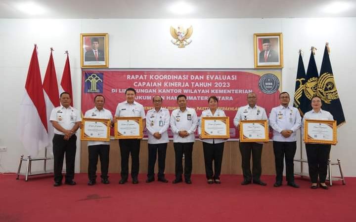 Tutup Rakor dan Evaluasi Capaian Kinerja 2023, Kakanwil Ajak Jajaran tetap Berkinerja secara Maksimal