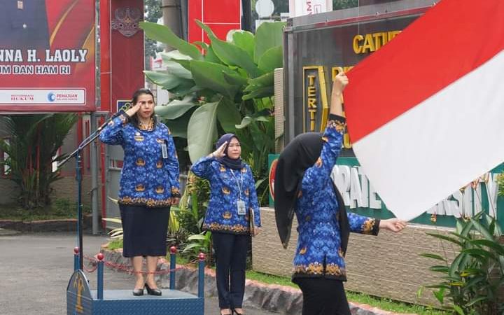 Kanwil Kumham Sumut Gelar Upacara Peringatan Hari Ibu Momentum Apresiasi Seluruh Perempuan Indonesia