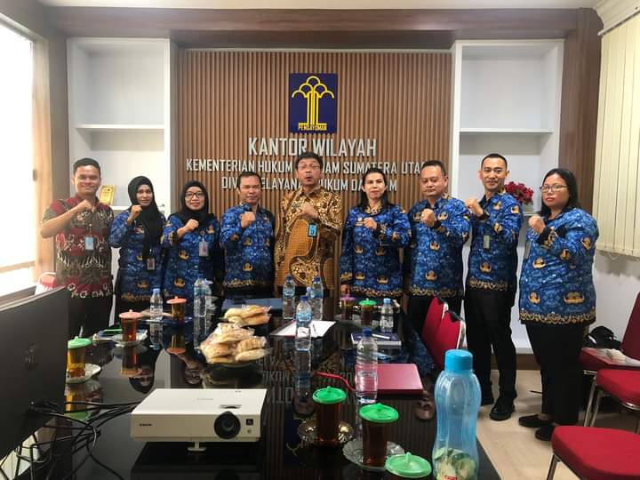 Berakhirnya Penilaian Indeks Reformasi Hukum (IRH), Kanwil Kemenkumham Sumut Melaksanakan Evaluasi Pelaksanaan IRH pada Provinsi Sumatera Utara