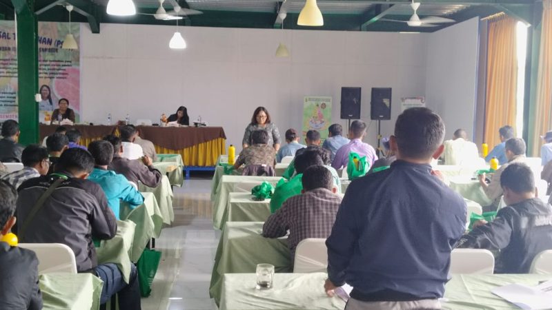 Pemkab Samosir Gelar Sosialisasi Keamanan Pangan Segar Asal Tumbuhan (PSAT)