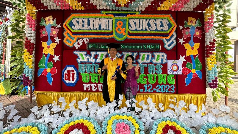 Kanit Reskrim Polsek Percut Sei Tuan Iptu Japri Simamora SH Raih S2