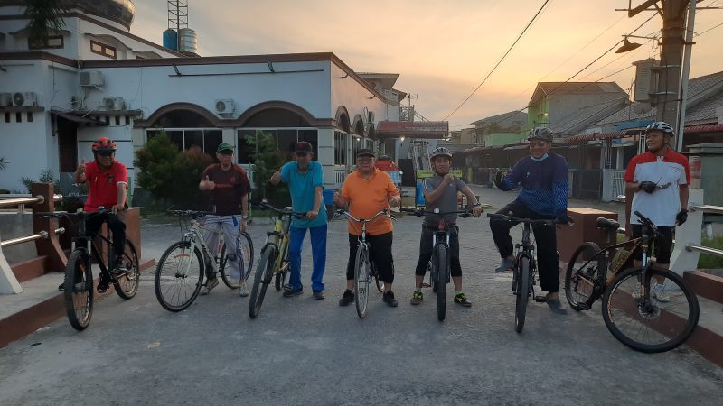 Gowes Bareng Antar Warga ACM Medan, Tetap Menjaga Tali Silaturahmi