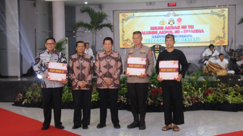 Reuni Akbar 55 Tahun Alumni Akpol I – 68 Dharma Lahirkan Pesan Moral Yang Sangat Berharga