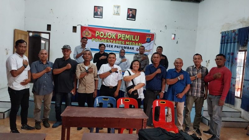 Jelang Pemilu 2024, Polsek Patumbak Pastikan Netralitas Polri