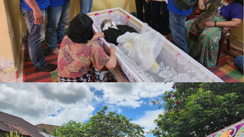 Wartawan TV One dan Analisa Meninggal, Ketua Pewarta Melayat Sekaligus Berikan Bantuan