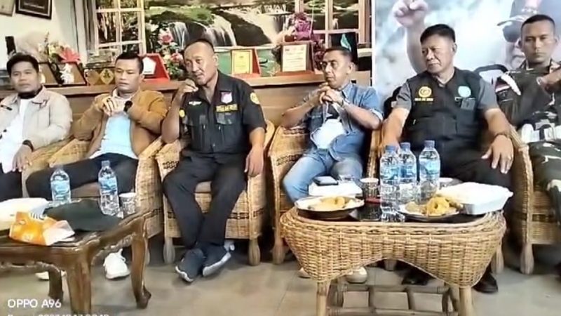 Brigade Anak Serdadu Kota Medan-2 Menghadiri Undangan Kopi Morning di Rumah Aspirasi Haris Kelana Damanik ST, MH