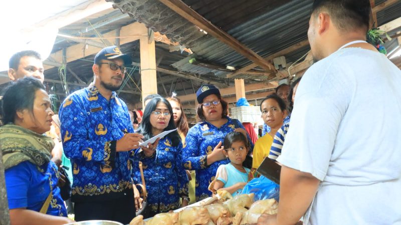 Bapokting Aman,Harga Relatif Stabil Di Pasar Nainggolan Kabupaten Samosir