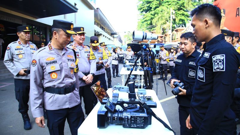 Kadiv Humas Tekankan Beberapa Hal Saat Gelar Apel Kesiapsiagaan Satgas Humas Polri Pengamanan Nataru