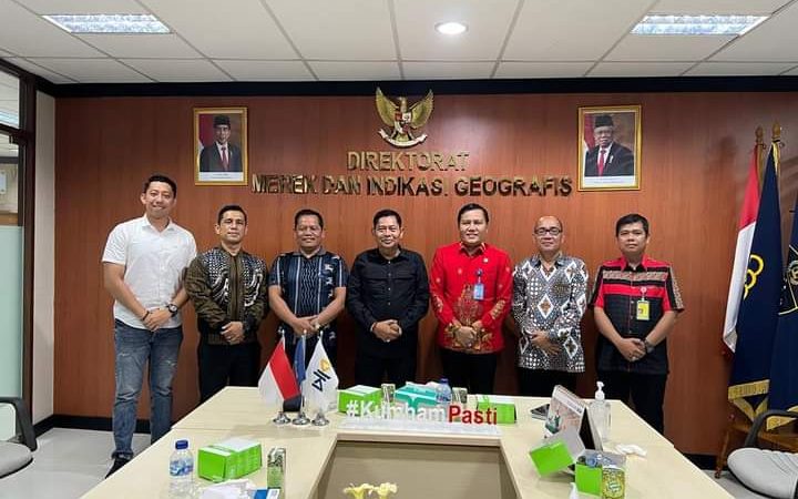 Kakanwil Kemenkumham Sumut Lakukan Koordinasi Dengan Direktur Merek dan Indikasi Geografis