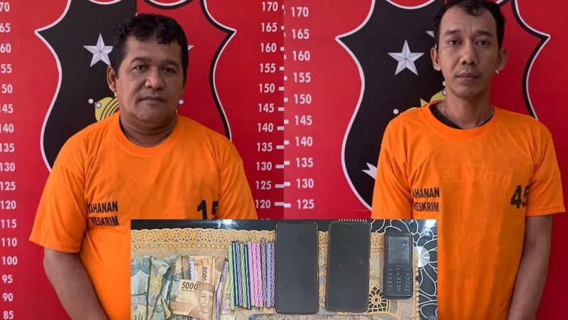Jahtanras Polresta Deli Serdang Ringkus Jurtul dan Rekap Togel