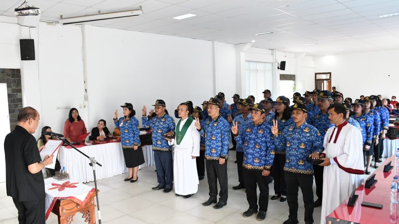 Wakil Bupati Samosir Lantik Pejabat Administrator Dan Pengawas