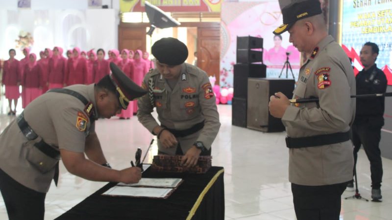 Kasetukpa Lemdiklat Polri, Pimpin Sertijab Waka Setukpa dan Beberapa Pejabat Utama Setukpa Lemdiklat Polri