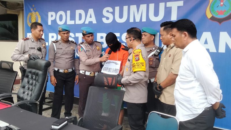 Polsek Medan Sunggal Ungkap Kasus Pembunuhan Terhadap Perempuan di Jalan Pembangunan, Ternyata Korban Istri Pelaku