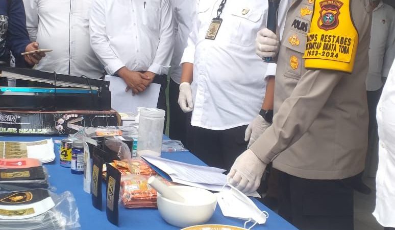 Satresnarkoba Polrestabes Medan Gerebek Home Industri Narkoba Jenis Baru