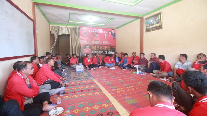Tim Pemenangan PDI-P dan Ganjar-Mahfud di Bumi Humbang Hasundutan