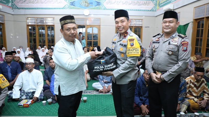 Subuh Keliling, Wakapolda Sumut : angka Kejahatan Menurun